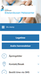 Mobile Screenshot of eikelandsosenhelsesenter.no